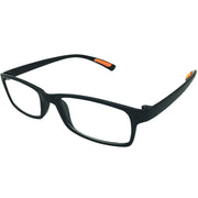 black reading glasses